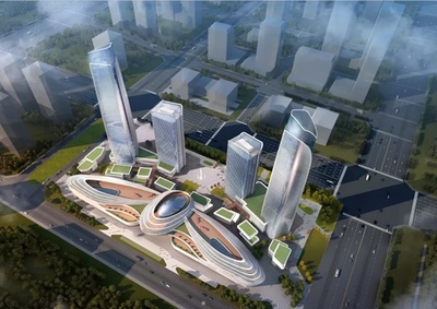 筑夢全運 亞廈幕墻助力新絲路經濟帶'商業航母'揚帆起航